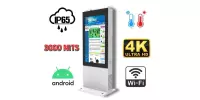 panel reklamowy najwyższa jakość dotyk pojemnościowy infokiosk NoMobi Trex 86 cali 