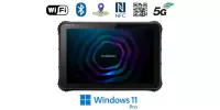 Pancerny tablet dla budowlańców z systemem Windows 11 Pro i skanerem kodów kreskowych 2D Emdoor I22J