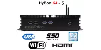  HyBOX K4 - i5 v.1 - Industrial miniPC for transport with Intel Core i5 processor (2x 1.60GHz) and 2x LAN, and with 128GB SSD and WiFi module (3 YEAR WARRANTY)