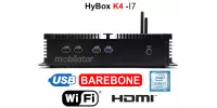 HyBOX K4 - i7 Barebone - Nowoczesny miniPC bezwentylatorowy z wydajnym procesorem Intel Core Core i7, WiFi, 2x RJ45 LAN, 1x HDMI, 6x RS232 COM, 1x VGA (3 LATA GWARANCJI) 5/18/2023 Intel Core Core i7-4500U (2x 1.80GHz)