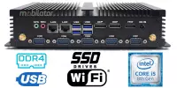 HyBOX H4 - i5 v.3 - Industrial Mini PC without fans with Intel Core i5 processor, Windows 10 license, WiFi, modern 1TB SSD and 32GB RAM (3 YEAR WARRANTY)