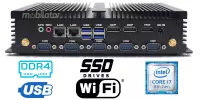 HyBOX H4 Wielofunkcyjny małych rozmiarów komputer przemysłowy do magazynu z nowoczesnym procesorem Intel Core i7 