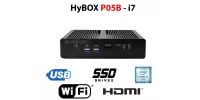 HyBOX P05B -  Lekki, małych rozmiarów miniPC odporny na niskie i wysokie temperatury do pracy na magazynie oraz w biurze