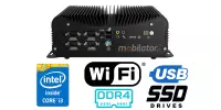 HyBOX 1012B-D4  wielofunkcyjny wydajny specjalistyczny MiniPC do użytku w transporcie z procesorem Intel Core i3