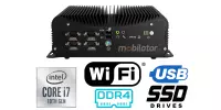 HyBOX 1012B-D4 Odporny komputer przemysłowy Wielofunkcyjny małych rozmiarów Wydajny bezwentylatorowy z  procesorem Intel Core i7
