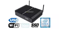 HyBOX TH5 - i5 v.2 - (3 YEAR WARRANTY) Ruggedized fanless industrial small desktop computer for the enterprise sector, Intel i5, WiFi, 16GB RAM, 256GB SSD, 4x USB3.0, 4x USB2.0, 2xRJ45 Lan