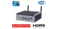 yBOX-X56-(6LAN)- I3 1125G4 Barebone - universal industrial fanless computer, 6 LAN ports