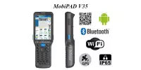 MobiPAD V35 v.2 - wytrzymały kolektor danych ze skanerem kodów 2D, Wifi i Bluetooth, Android 12.0 i baterią 5200mAh