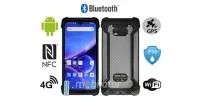 MobiPAD MS5 v.3 - handy data collector with IP68 standard, NFC, front and rear cameras, Wifi, Bluetooth, 4000mAh battery, 6GB RAM and 128GB ROM