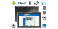 MobiPAD A311-R2 - Idealny na magazyn tablet przemysłowy 10.1 cala, Android 12, 8GB RAM, 256GB ROM, IP65, High Precision GPS, NFC, GPS, Bluetooth 5.0, 1920x1200, 450 nits, z czytnikiem linii papilarnych, skanerem 2D Honeywell N4680, UHF RFID (3-4m)