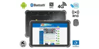 MobiPAD A311-R2 - Odporny na upadki tablet przemysłowy z High Precision GPS i UHF RFID (3-4m), 10.1 cala, Android 12, 16GB RAM, 512GB ROM, IP65, NFC, Bluetooth 5.0, 1920x1200, 450 nits, z czytnikiem linii papilarnych