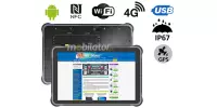 MobiPAD A311-A7 v.1 - wytrzymały tablet przemysłowy (norma IP67) z NFC, Android 13.0, procesorem 8 rdzeni, GPS, WiFi, Bluetooth, 8GB RAM i 256GB ROM