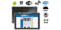 MobiPAD A311-A7 v.6 - 10.1 calowy tablet przemysłowy z UHF RFID o zasięgu do 4 metrów, 8-rdzeniowym procesorem, NFC, GPS, Wifi i Bluetooth, 8GB RAM i 256GB ROM