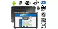 MobiPAD A311-A7 - idealny na magazyn tablet przemysłowy, 8GB RAM, 256GB ROM, normą IP67, NFC, Bluetooth 5.0, procesor MT6789 - 8 x 2.2 GHz, 4G LTE, Android 13.0, 10.1 cala, 1920x1200, 450 nits, skaner 2D Honeywell N4680, UHF RFID (3-4m), wysokiej pre