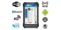 MobiPAD 9TS-5A v.5 - wzmocniony przemysłowy tablet z UHF RFID, Wifi i Bluetooth, Android 11, 4GB RAM i 64GB ROM