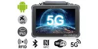 MobiPAD A311-T - wytrzymały tablet przemysłowy z UHF RFID (0.8-1m), Android 10, ekran dotykowy 10.1 cala 1920x1200, 450 nits, 8-rdzeniowy procesor 8x2.0GHz, 8GB RAM, 256GB ROM, LTE 5G, Bluetooth 5.0, WiFi, NFC, RJ45, pyłoodporny i wodoodporny tablet 