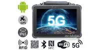 MobiPAD A311-T v.7 - solidny i wytrzymały tablet przemysłowy z normą IP65, modułem UHF RFID (zasięg 4 metry), skanerem 2D Honeywell, dokładny GPS, czytnik linii papilarnych, Android 10.0, 8GB RAM i 256GB ROM