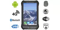 MobiPAD 9TS-6A - Wytrzymały tablet przemysłowy, Android 11, ekran 8 cali, rozdzielczość 1280x800, 4GB RAM, jasność 1000 nits, czytnik linii papilarnych, LTE 4G, procesor 8x2.0GHz, 64GB ROM, bateria 10000mAh