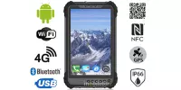 MobiPAD 9TS-6A - Wzmocniony tablet dla straży pożarnej z Skanerem 2D Newland N1 i modułem NFC, Android 11, ekran 8 cali 1280x800, 1000 nits, odporny na wodę i pył IP66, odporny na wysokie temperatury, 4GB RAM, LTE 4G, WiFi, Bluetooth, bateria 10000mA