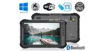MobiPAD 9TS-M - tablet odporny na niskie temperatury i trudne warunki, ekran 8 cali, jasność 400 nits, procesor Intel i5-8200Y, 8GB RAM, 256GB ROM, norma IP65, pancerny tablet do pracy w chłodniach, wodoodporny tablet wytrzymały na upadki i wstrząsy,