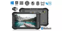 MobiPAD 9TS-M - pancerny tablet przemysłowy z Intel i5-8200Y, skanerem 2D Newland N1, wysokiej precyzji GPS, 8-calowy ekran, 8GB RAM, 256GB ROM, LTE 4G, pyłoodporny, wodoodporny, norma IP65, tablet odporny na wstrząsy