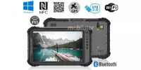 MobiPAD 9TS-M - wodoodporny tablet z NFC i skanerem 2D Newland N1, Intel i5-8200Y, 16GB RAM, 512GB ROM, ekran dotykowy 8 cali, odporny na upadki, pancerny tablet z normą IP65, LTE 4G, wytrzymały tablet do pracy w terenie i magazynach