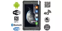 MobiPAD 8TS-5A v.3 - wytrzymały tablet przemysłowy z normą IP65, wyposażony w moduł NFC, skaner 2D Newland, system Android 11, Wifi, Bluetooth, 4GB RAM i 64GB ROM