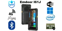 Emdoor I61J v.1 - Industrial data collector with 400 nits, Intel Jasper Lake N5100, 8/128GB, NFC, LTE, GPS - ideal for field work