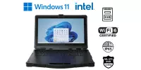 Emdoor X15A v.14 - Rugged laptop with Intel Core i7, 32GB RAM / 1TB SSD, 15.6-inch Full HD 1000 nits display, IP65, MIL-STD-810G - for mobile workers