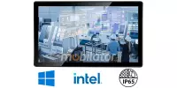 BiBox 215-I58 v.8 - Rugged 21.5-inch panel computer, 1000 nits 1920x1080 screen, Intel i5, 16GB RAM, 512GB SSD, RS232 x2, dual LAN, IP65, Windows 11 Pro - For construction and automation