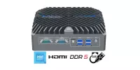 IBOX 4223N v.3 -  Rugged mini computer for industrial use with WiFi6, 16GB RAM, 3x RJ-45 LAN and 3x HDMI