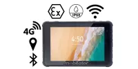 MobiPad Tex81 v.1 - Wielozadaniowy tablet 8 cali 400 nits dla Strefy 1 zagrożonej wybuchem (ATEX certyfikat) Android , 6GB, NFC, E20, 4G/WiFi, 12000mAh - dużej pojemności bateria