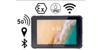 MobiPad Tex81 v.3 - ATEX certified tablet for special tasks with NFC, E20, 5G, Android, 8GB+256GB, 1000 nits screen, BT 5.2