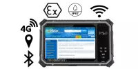 MobiPad Tex08 v.3 - Tablet do zadań specjalnych 8 cali z certyfikatem ATEX  Android, 8GB/128GB, 4G, ekran 1000 nitów, pojemna bateria  18900mAh