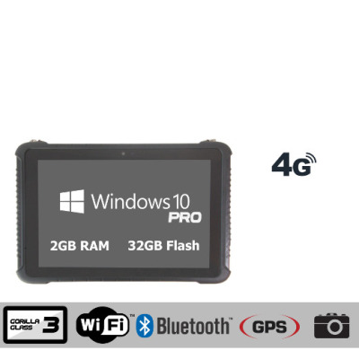 Wzmocniony wodoszczelny tablet przemysłowy Emdoor I16H 4G - Win 10 Pro Licencja