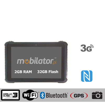 Wzmocniony wodoszczelny tablet przemysłowy Emdoor I16H NFC