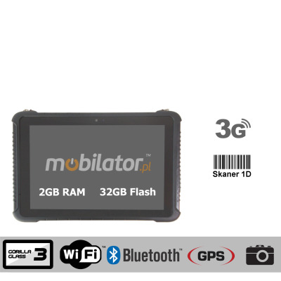 Wzmocniony wodoszczelny tablet przemysłowy Emdoor I16H 1D