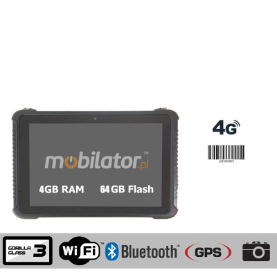 Emdoor I16HH v.5 - Tablet przemysłowy na magazyn z czytnikiem kodów kreskowych 1D