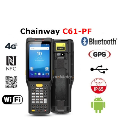 Rugged kolektor danych dla magazynu