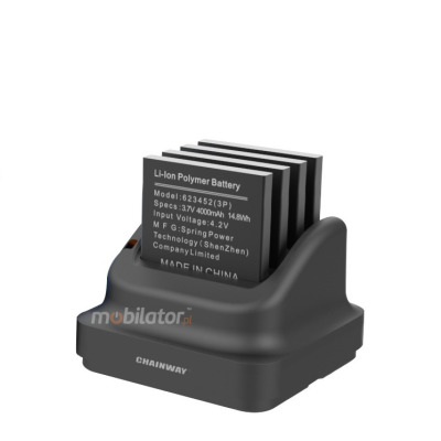 Chainway C66 - Stacja ładująca na baterie z urządzenia na 4 sloty