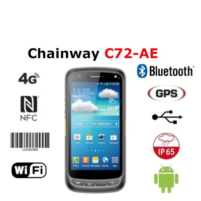 Wstrząsoodporny i pyłoszczelny terminal do magazynu