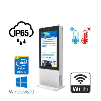 totem wolnostojący zewnętrzny wstrząsoodporny podświetlany Trex 55W