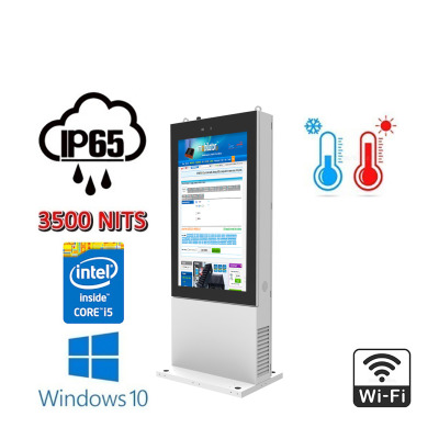  totem zewnętrzny  metalowa obudowa przemysłowy Trex 55W