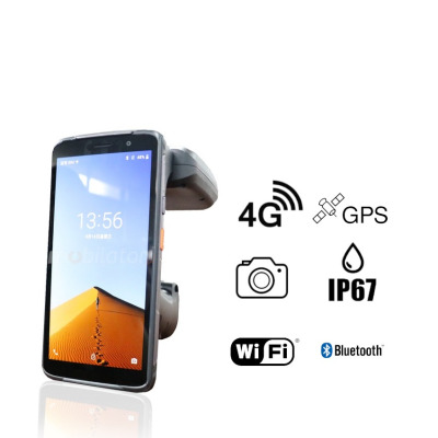 Skaner przemysłowy odporny na upadki i warunki zewnętrzne