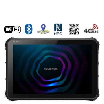 Tablet dla hurtowni ze skanerem kodów kreskowych QR i z modułem NFC Emdoor I22J poręczny i ergonomiczny