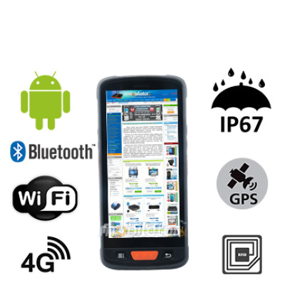 MobiPAD V9s - wielofunkcyjny solidny kolektor danych z WIFI Bluetooth, norma IP67