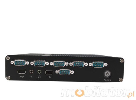 Przemysłowy MiniPC IBOX-M100-X4-RS422/485