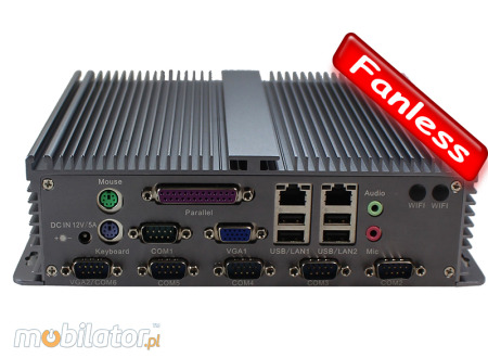 Industrial Fanless MiniPC IBOX-D2550A Top (3G) 
