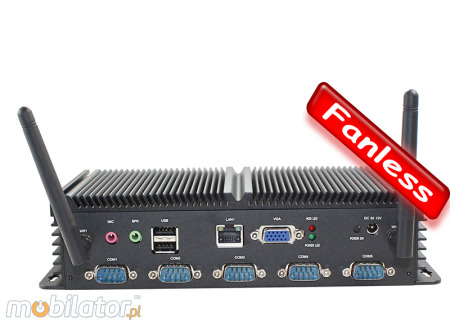 Industrial Fanless MiniPC IBOX-N2800 High