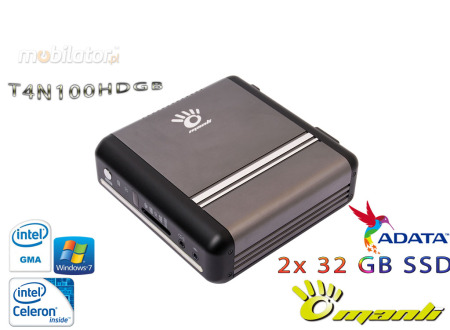 Mini PC Manli T4N100HDGB v.4